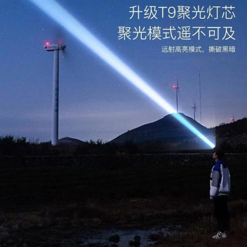 感應頭燈強光充電戶外夜釣魚遠射手電筒超亮頭戴式防水礦燈