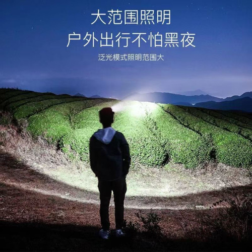 感應頭燈強光充電戶外夜釣魚遠射手電筒超亮頭戴式防水礦燈