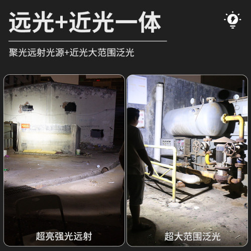 智能感應頭燈夜釣夾帽燈戶外夜跑可攜式夜燈工作應急燈強光頭燈