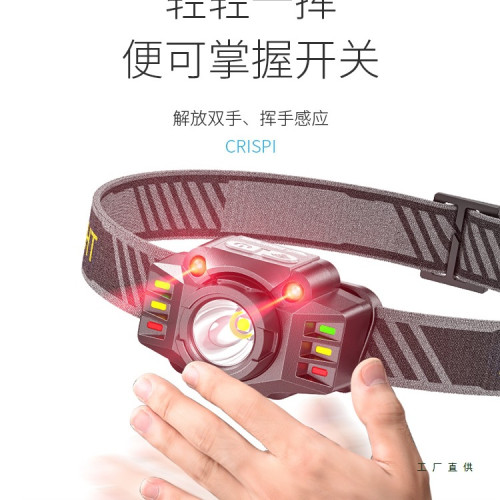 頭燈釣魚專用強光超亮充電頭戴式戶外夜感應輕便照明超長續航