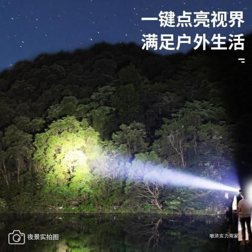 頭燈新款強光超亮礦燈夜釣魚戶外登山頭戴式照明燈工地手電筒