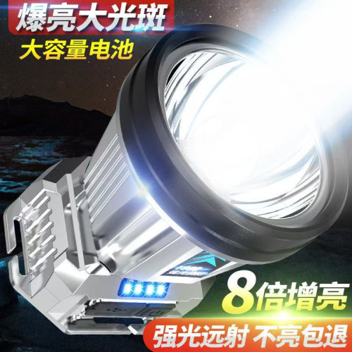 抖音強光頭燈遠射可充電防水超亮頭戴式夜釣燈礦燈長續航戶外