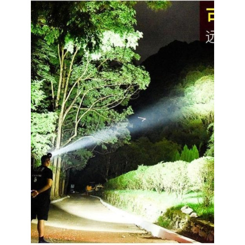 LED頭燈超長續航100小時強光遠射可充電防水超亮頭戴式夜釣燈礦燈