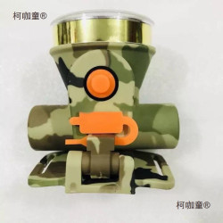 明龍充電鋰電LED頭燈防水潛水強光迷你頭燈戶外夜釣燈強光麥太保