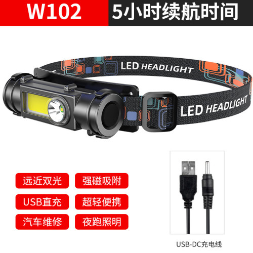 採耳頭燈聚光修腳師挖耳掏耳朵 充電  頭戴式工作led輕便 照明燈