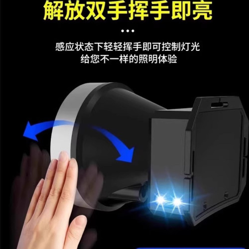 新款頭燈強光充電超亮頭戴式照明燈超長續航夜釣魚遠射戶外手電筒