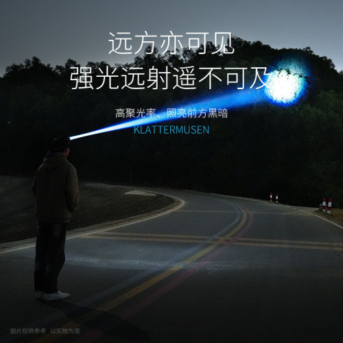 頭燈2025新款強光超亮夜釣魚趕海戶外頭戴式手電筒感應長續航充電