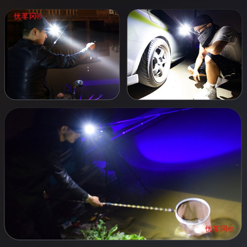 頭燈強光充電超亮頭戴式夜釣魚照明戶外超長續航超輕感應小手電筒