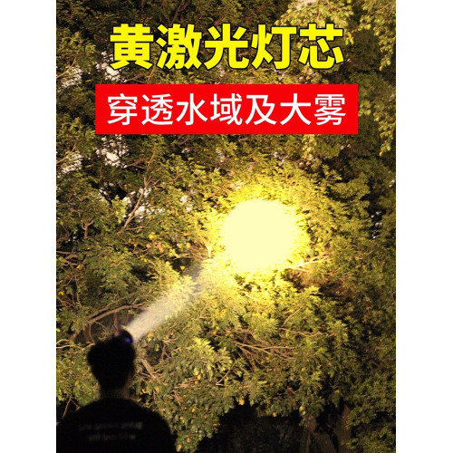 感應頭燈強光充電超亮頭戴式戶外照明燈野外釣魚電筒超長續航鋰電