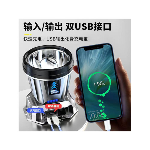 led頭燈強光遠射可充電防水頭戴式超長續航超亮夜釣燈礦燈手電筒