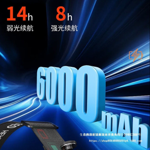 浦爾曼頭燈LED強光超亮充電頭戴式礦燈可變焦釣魚手電筒戶外遠射