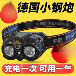 頭燈超亮可充電頭戴式強光感應特亮手電筒夜釣魚燈電燈續航
