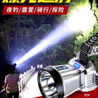 頭燈頭戴式強光充電超亮釣魚超長續航鋰電手電筒礦燈感應夜釣