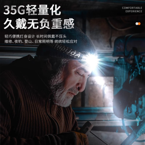 頭燈強光充電超亮頭戴式夜釣魚照明戶外超長續航超輕釣魚小手電筒