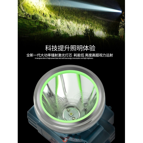 強光頭燈可充電礦燈鋰電超亮頭戴式遠射戶外釣魚燈手電筒特亮照明