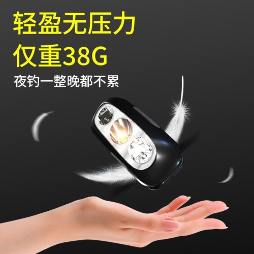 頭燈強光充電超亮戶外夜釣魚專用頭戴式感應超長續航手電筒礦燈