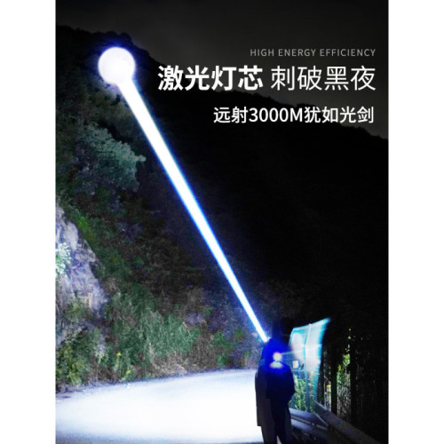 超亮感應頭燈強光充電頭戴式小手電筒夜釣魚超長續航礦燈