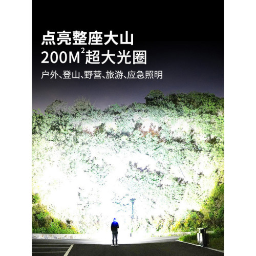 超亮感應頭燈強光充電頭戴式小手電筒夜釣魚超長續航礦燈