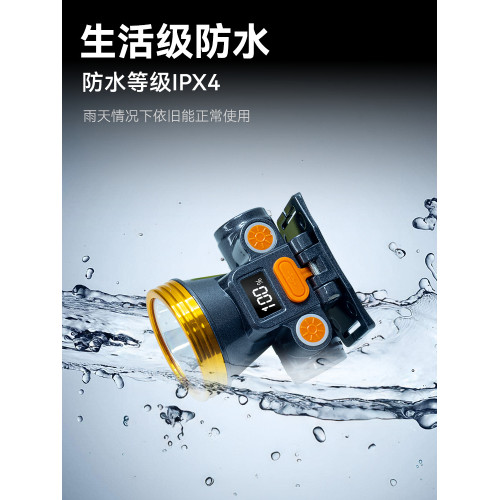 亮之友強光充電超亮頭戴式超長續航防水迷你戶外夜釣魚照明小頭燈