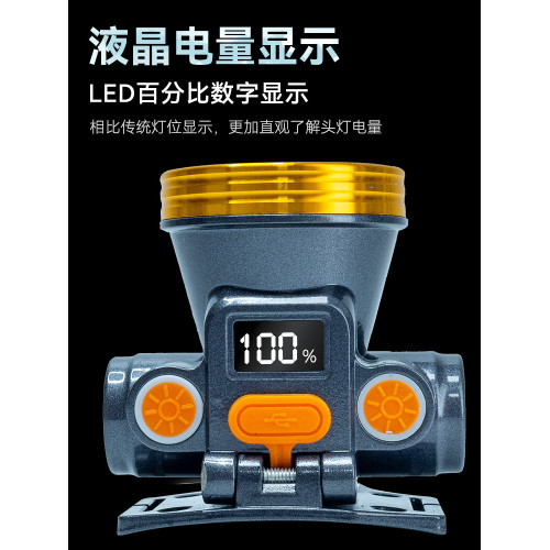 亮之友強光充電超亮頭戴式超長續航防水迷你戶外夜釣魚照明小頭燈