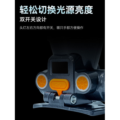 亮之友強光充電超亮頭戴式超長續航防水迷你戶外夜釣魚照明小頭燈