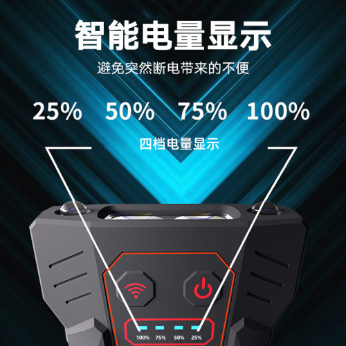 智能感應帽夾燈釣魚專用夜釣燈帽簷燈超輕頭戴式防水超亮感應頭燈