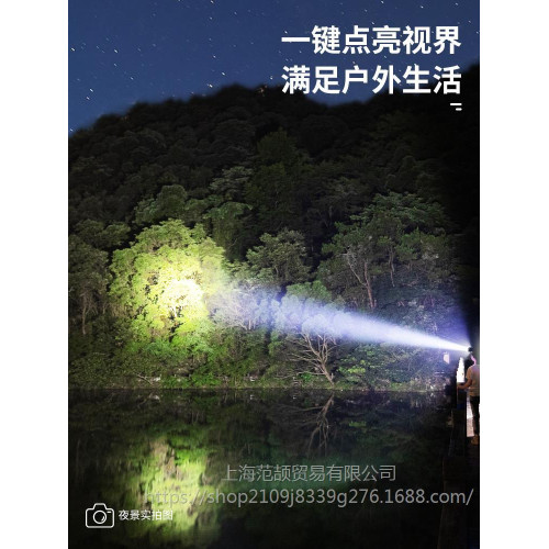 頭燈2025新款強光超亮礦燈戶外登山頭戴式照明燈釣魚專用工地手電