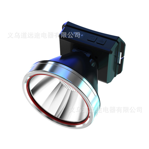 嶢山虎感應式LED高亮度大範圍長續航礦燈鋰電防過充耐用強光頭燈