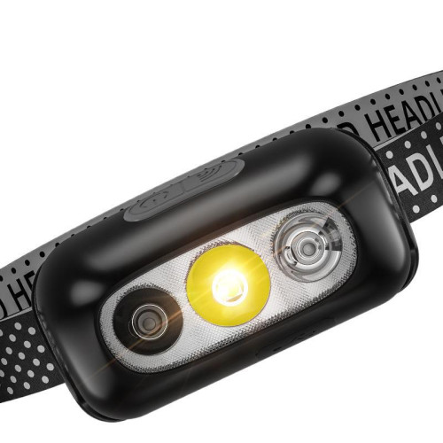 頭燈強光超亮頭戴式夜釣魚照明戶外超長續航感應小手電筒