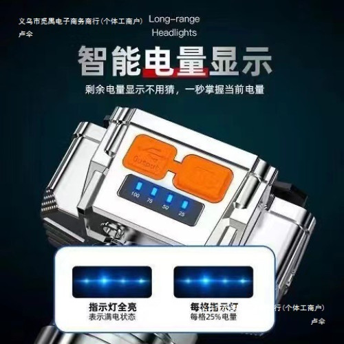 頭燈超亮頭戴式強光頭燈手電筒戶外家用遠射夜釣魚礦燈