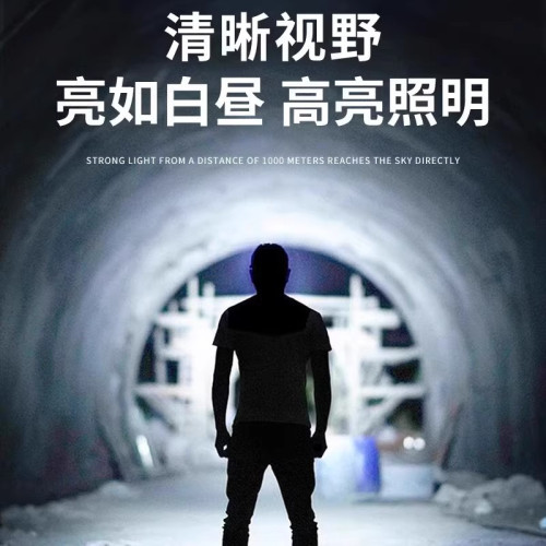 頭燈強光充電超亮超長續航戶外釣魚頭戴式感應夜釣手電筒照明
