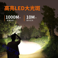 浦爾曼頭燈LED強光超亮充電頭戴式礦燈可變焦釣魚手電筒戶外遠射