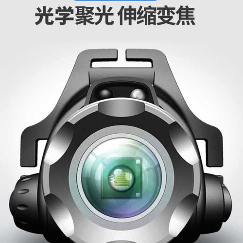 2025新款頭燈強光充電超亮頭戴式夜釣魚感應小號家用礦led手電筒