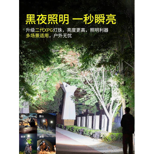 LED頭燈超亮可充電頭戴式強光感應特亮手電筒小型可攜式夜釣魚燈