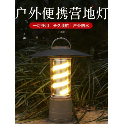 野營燈戶外照明燈手電筒擺攤手提帳篷燈多功能充電露營燈