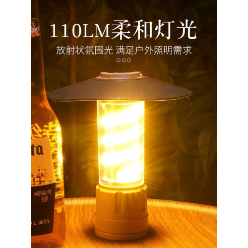 野營燈戶外照明燈手電筒擺攤手提帳篷燈多功能充電露營燈
