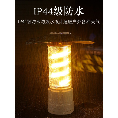 野營燈戶外照明燈手電筒擺攤手提帳篷燈多功能充電露營燈