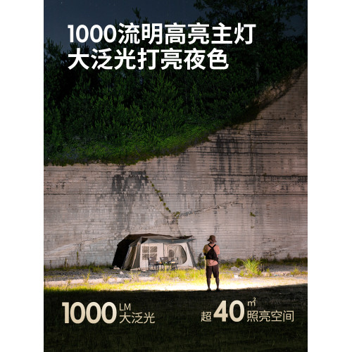 北山狼北山狼露營燈戶外露營燈氛圍燈串帳篷裝飾燈快速收納燈串室