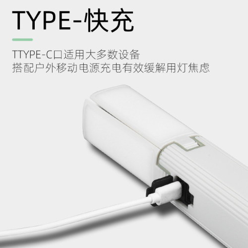 新款戶外多功能便捷折疊露營充電手電筒帳篷吊燈野營燈