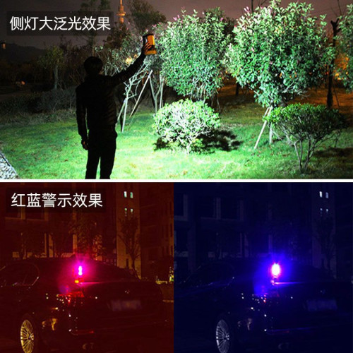 探照工程專用超長續航強光手電筒倉庫防爆充電移動led戶外照明燈