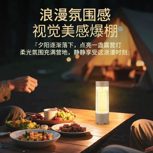 新款戶外露營燈便捷式強光手電筒戶外充電強磁附吸工作燈帳篷