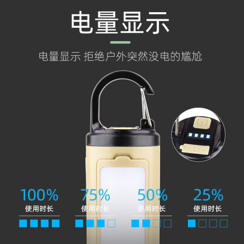 戶外應急燈手電筒露營燈行動電源LED充電夜市擺攤地攤燈桌面氛圍燈