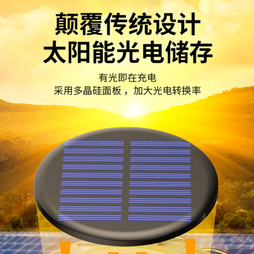 超長續航露營燈太陽能戶外可充電帳篷燈應急燈野營燈充電式照明燈
