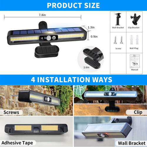 36pcs 5630 High Brightness led Solar Motion Sensor Light1pc