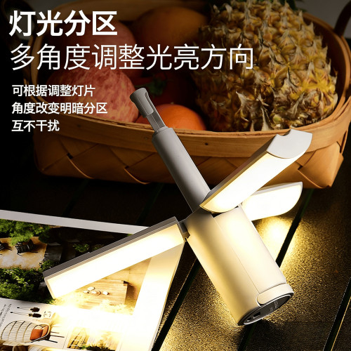 戶外多功能折疊露營燈帳篷氛圍燈學生宿捨照明燈野營馬燈手持掛燈