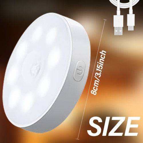 6pcs/Box usb Charging Indoor Lighting Intelligent Induction