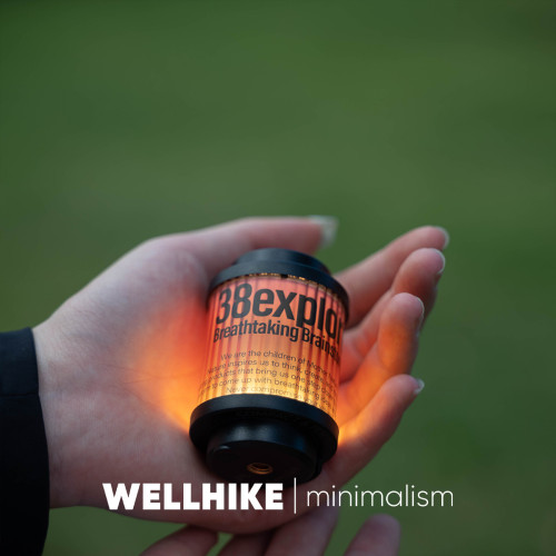 WELLHIKE戶外迷你夕照燈野營帳篷照明小巧可攜式氛圍幸運轉盤20燈