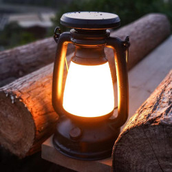 戶外復古太陽能帳篷燈露營燈充電馬燈手提煤油燈擺攤照明氛圍燈