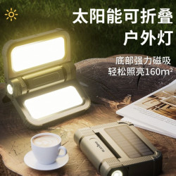 Y1L多功能戶外露營燈家用應急燈工地充電照明燈強磁吸可折疊地攤
