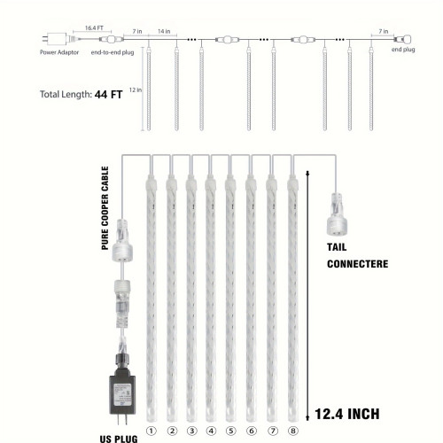 Christmas, Halloween And Thanksgiving Lights Outdoor, LED